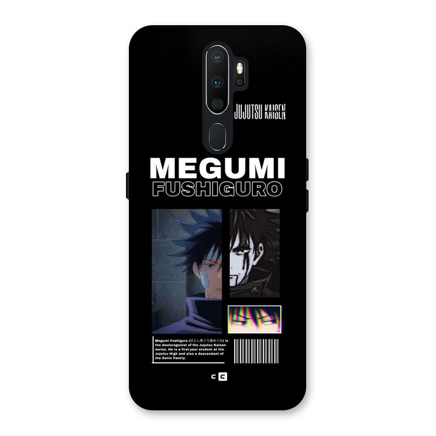 Megumi Fushiguro Back Case for Oppo A5 (2020)