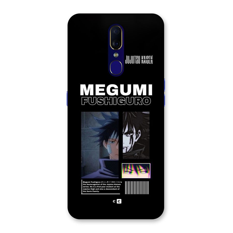 Megumi Fushiguro Back Case for Oppo A9