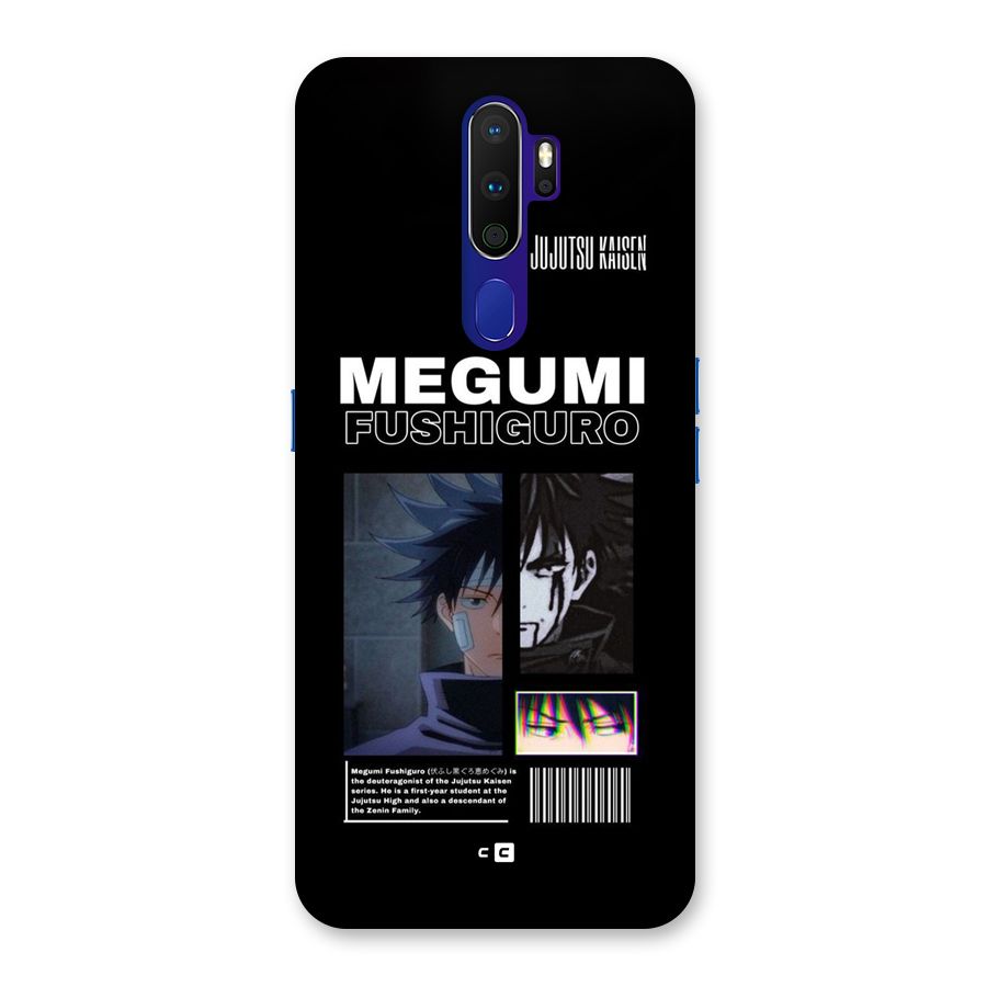 Megumi Fushiguro Back Case for Oppo A9 (2020)