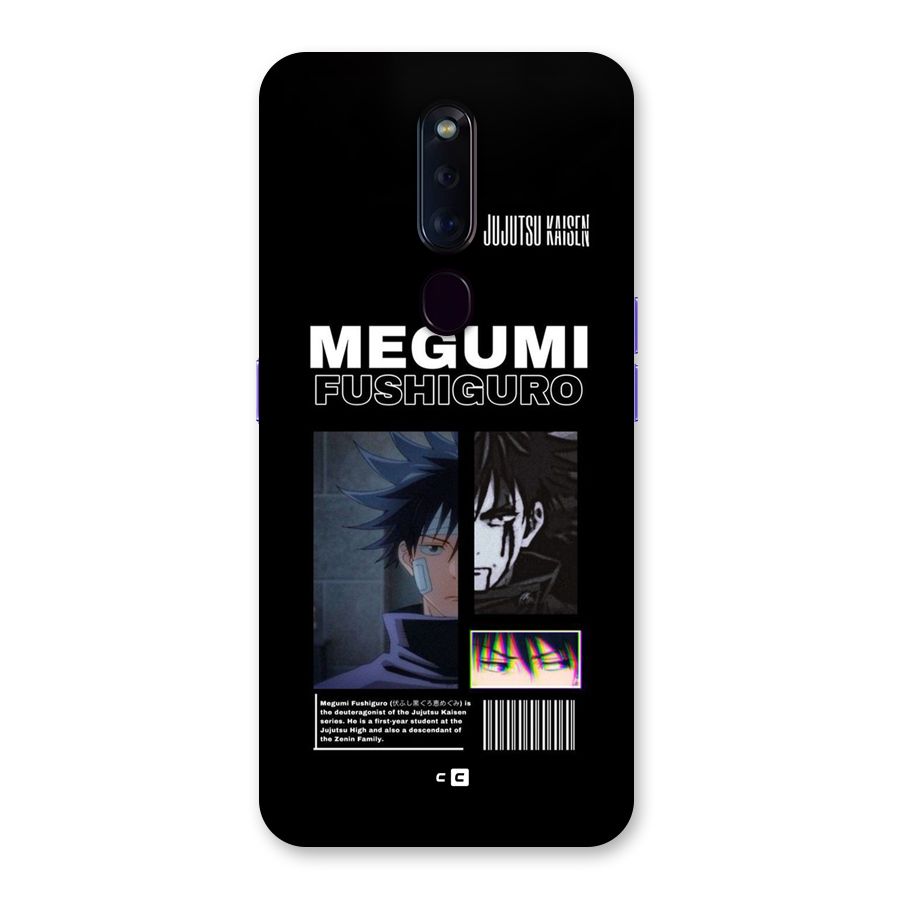 Megumi Fushiguro Back Case for Oppo F11 Pro