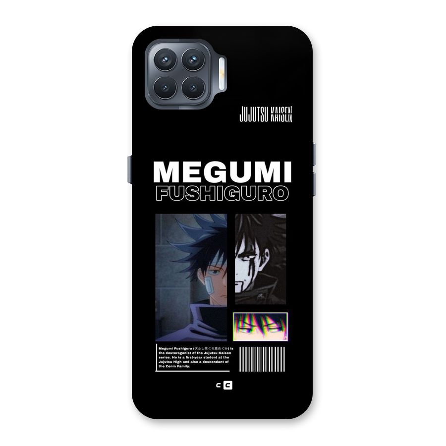 Megumi Fushiguro Back Case for Oppo F17 Pro
