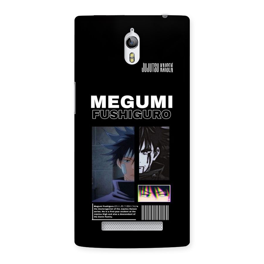 Megumi Fushiguro Back Case for Oppo Find 7