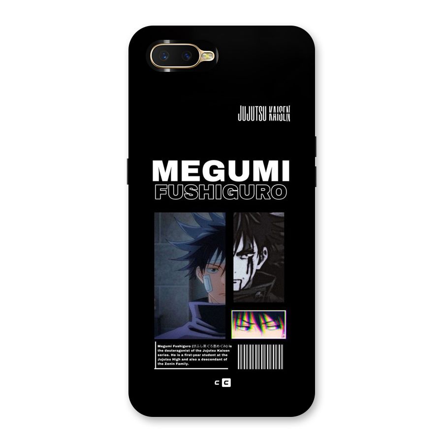 Megumi Fushiguro Back Case for Oppo K1