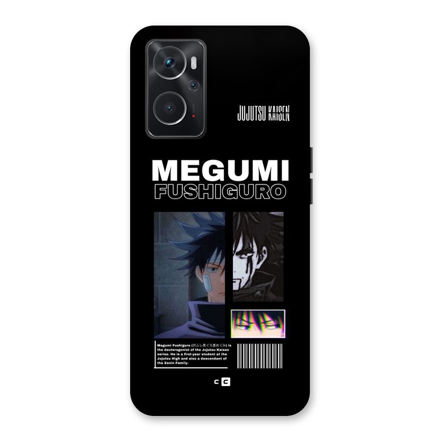 Megumi Fushiguro Back Case for Oppo K10 4G
