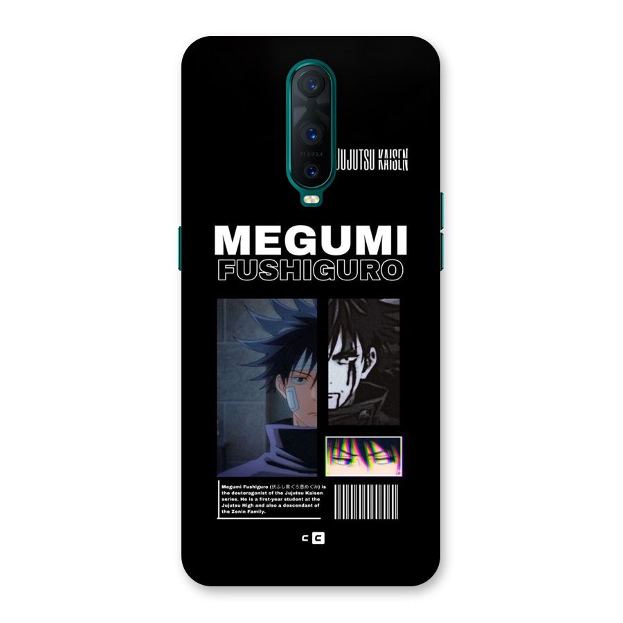 Megumi Fushiguro Back Case for Oppo R17 Pro