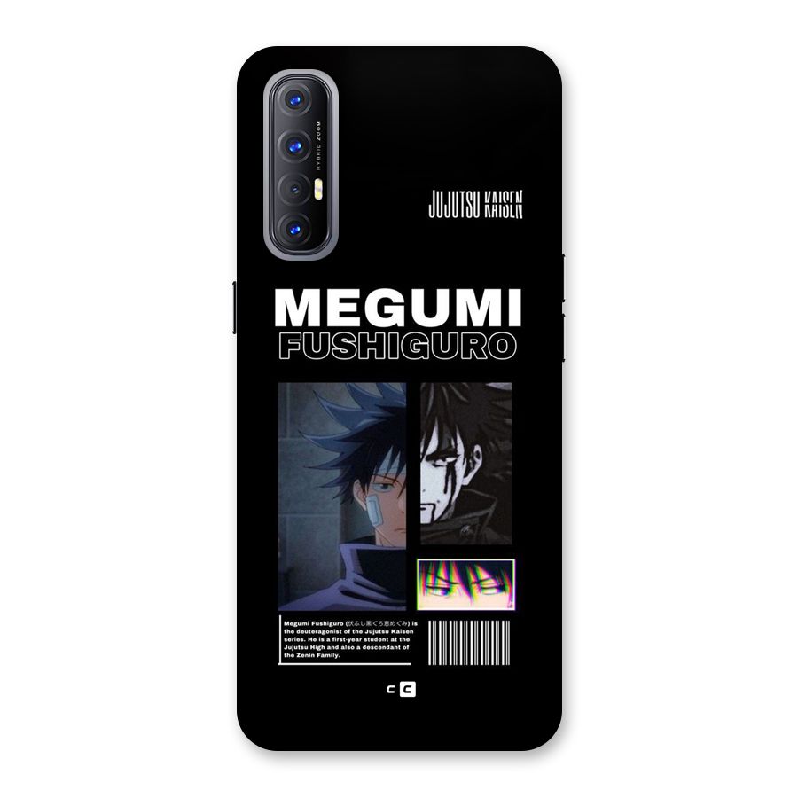 Megumi Fushiguro Back Case for Oppo Reno3 Pro