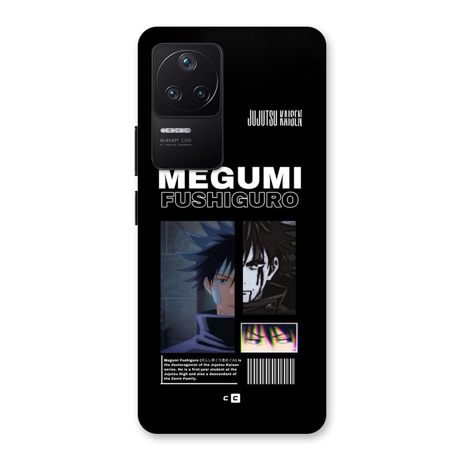 Megumi Fushiguro Back Case for Poco F4 5G