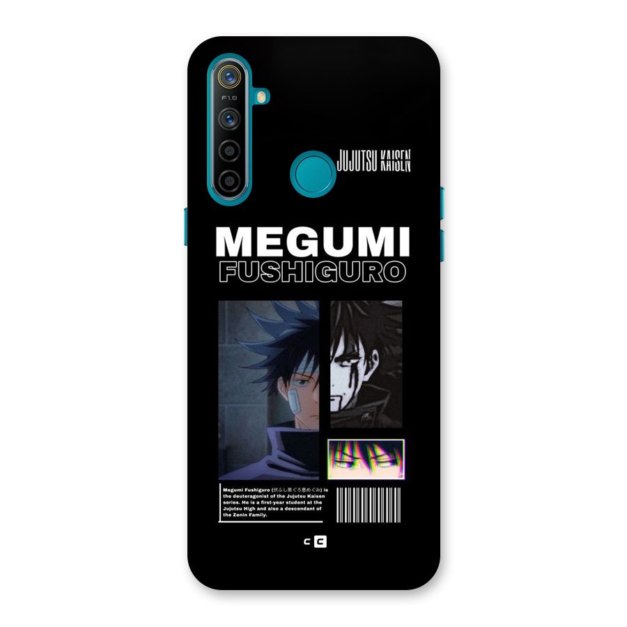Megumi Fushiguro Back Case for Realme 5i