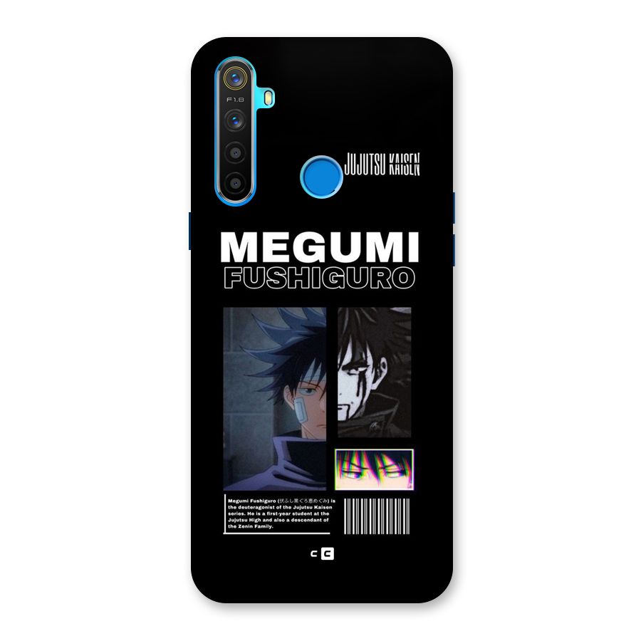 Megumi Fushiguro Back Case for Realme 5s