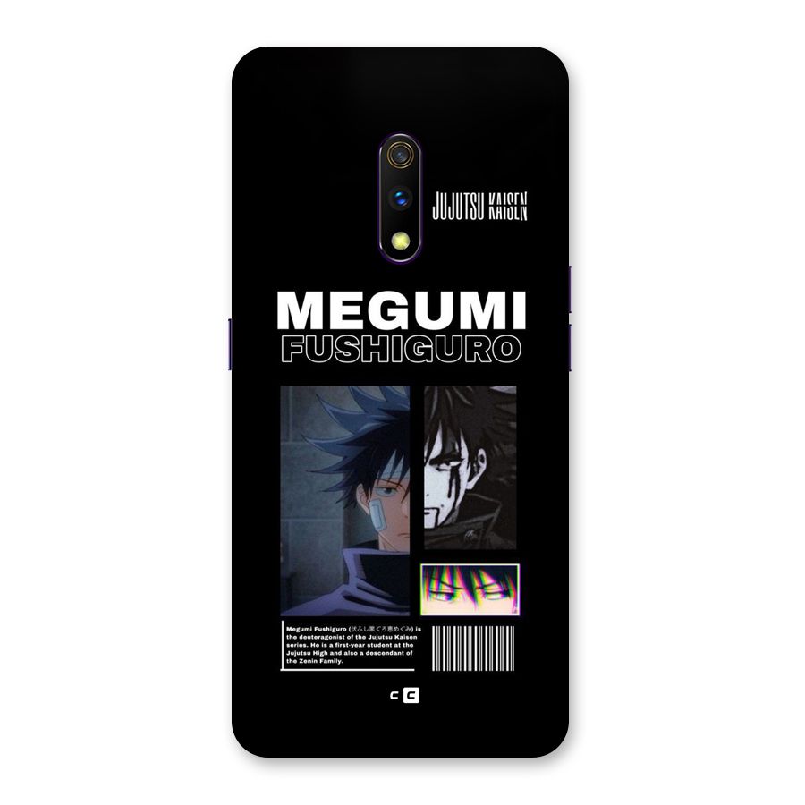 Megumi Fushiguro Back Case for Realme X