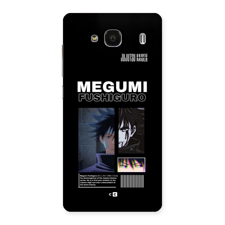 Megumi Fushiguro Back Case for Redmi 2