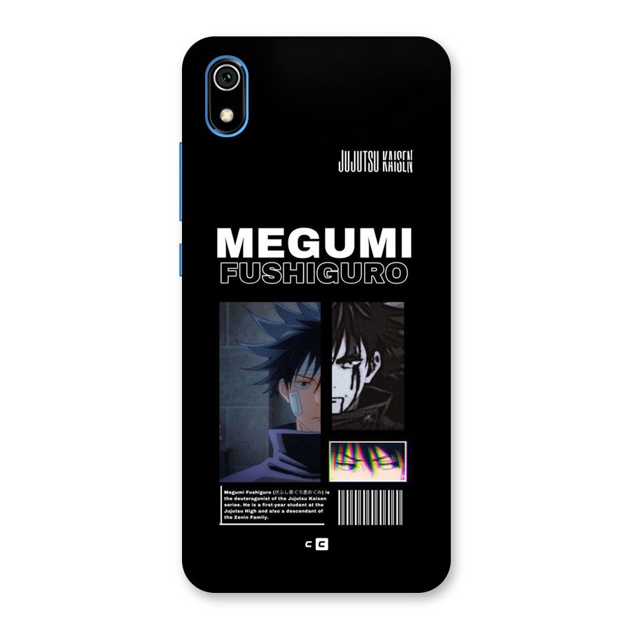 Megumi Fushiguro Back Case for Redmi 7A