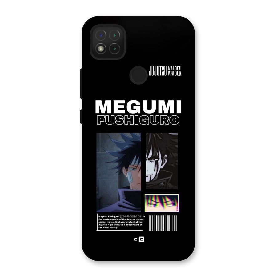 Megumi Fushiguro Back Case for Redmi 9 Activ