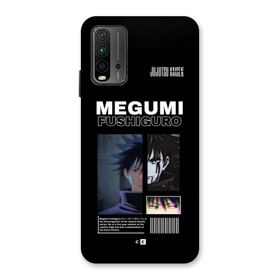 Megumi Fushiguro Back Case for Redmi 9 Power