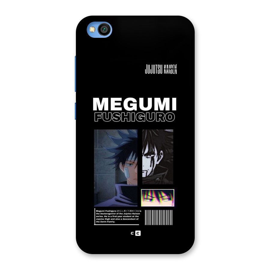 Megumi Fushiguro Back Case for Redmi Go