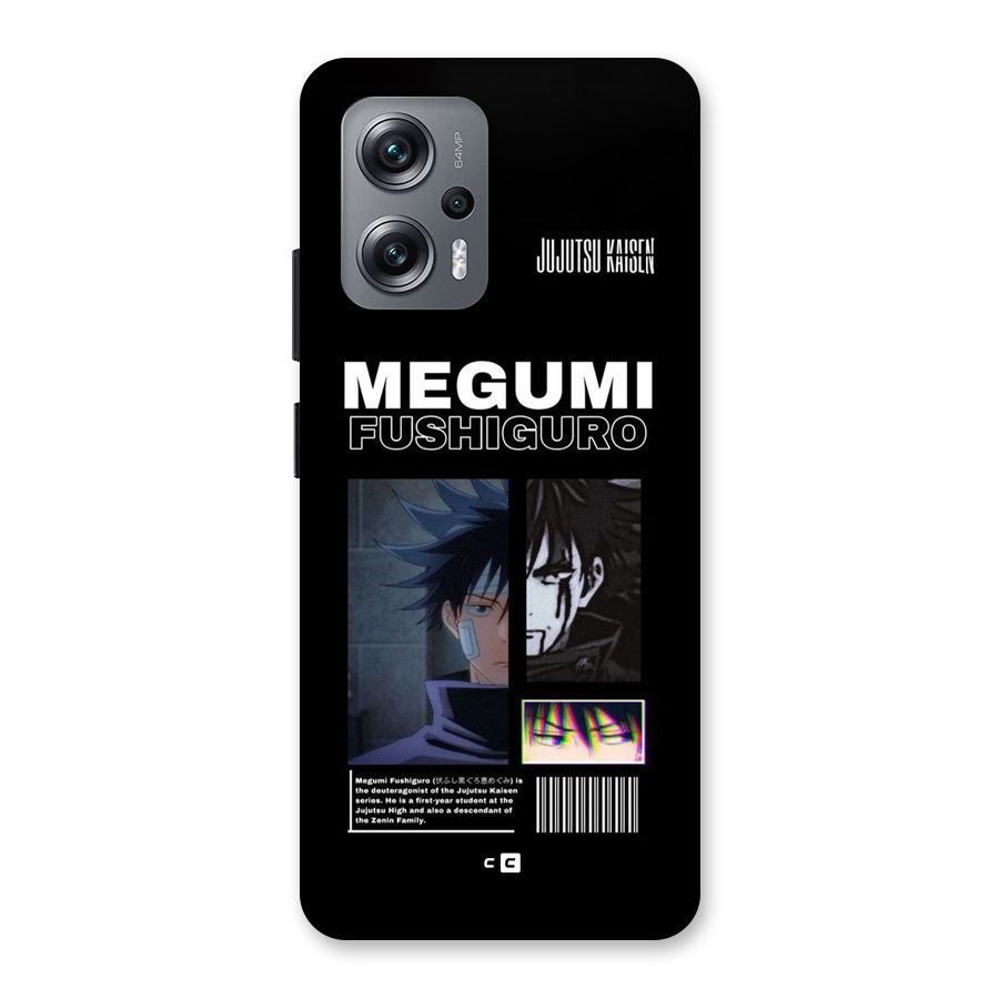 Megumi Fushiguro Back Case for Redmi K50i