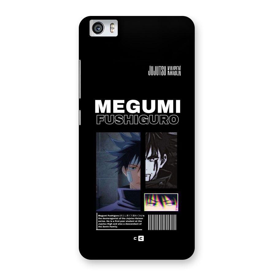 Megumi Fushiguro Back Case for Redmi Mi 5