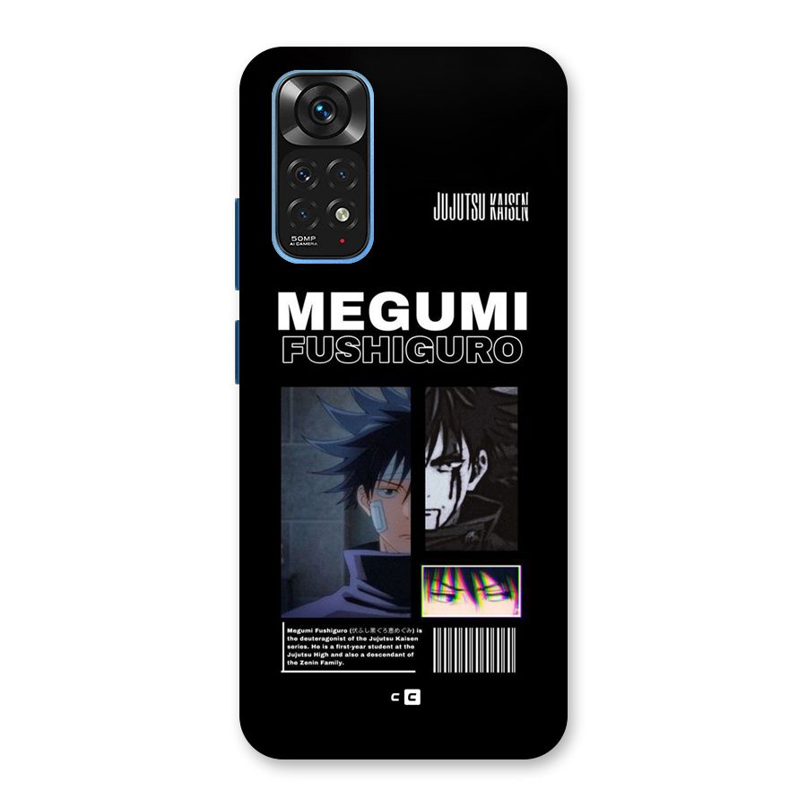 Megumi Fushiguro Back Case for Redmi Note 11S