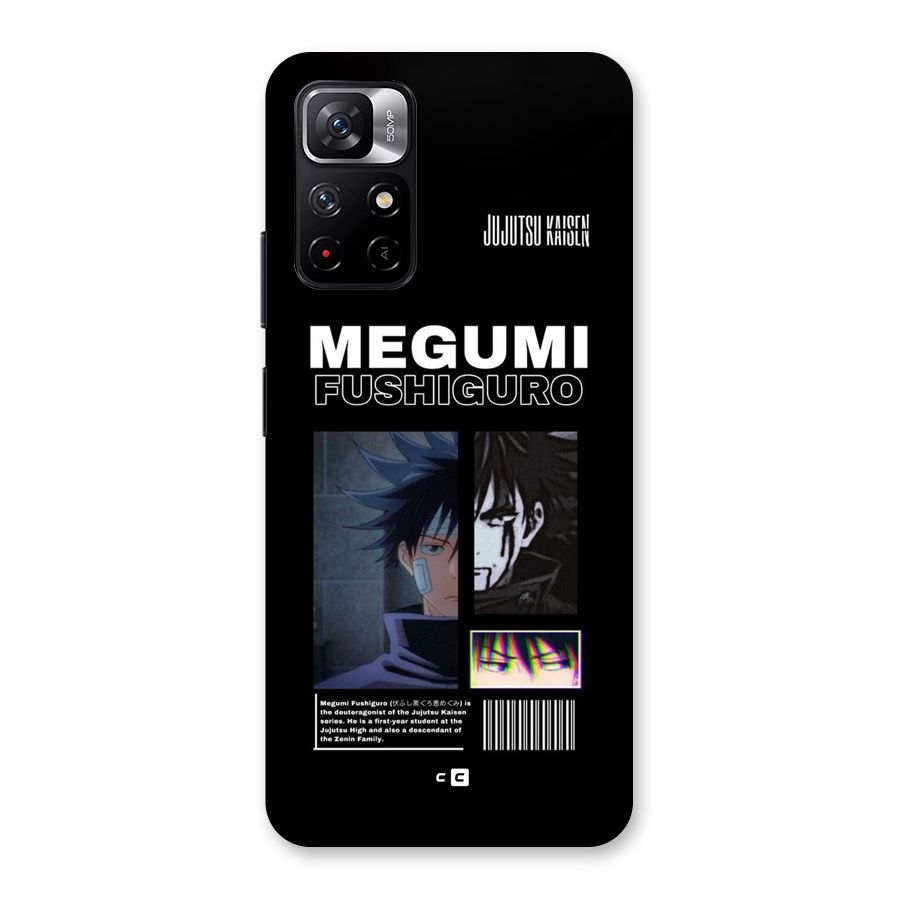 Megumi Fushiguro Back Case for Redmi Note 11T 5G