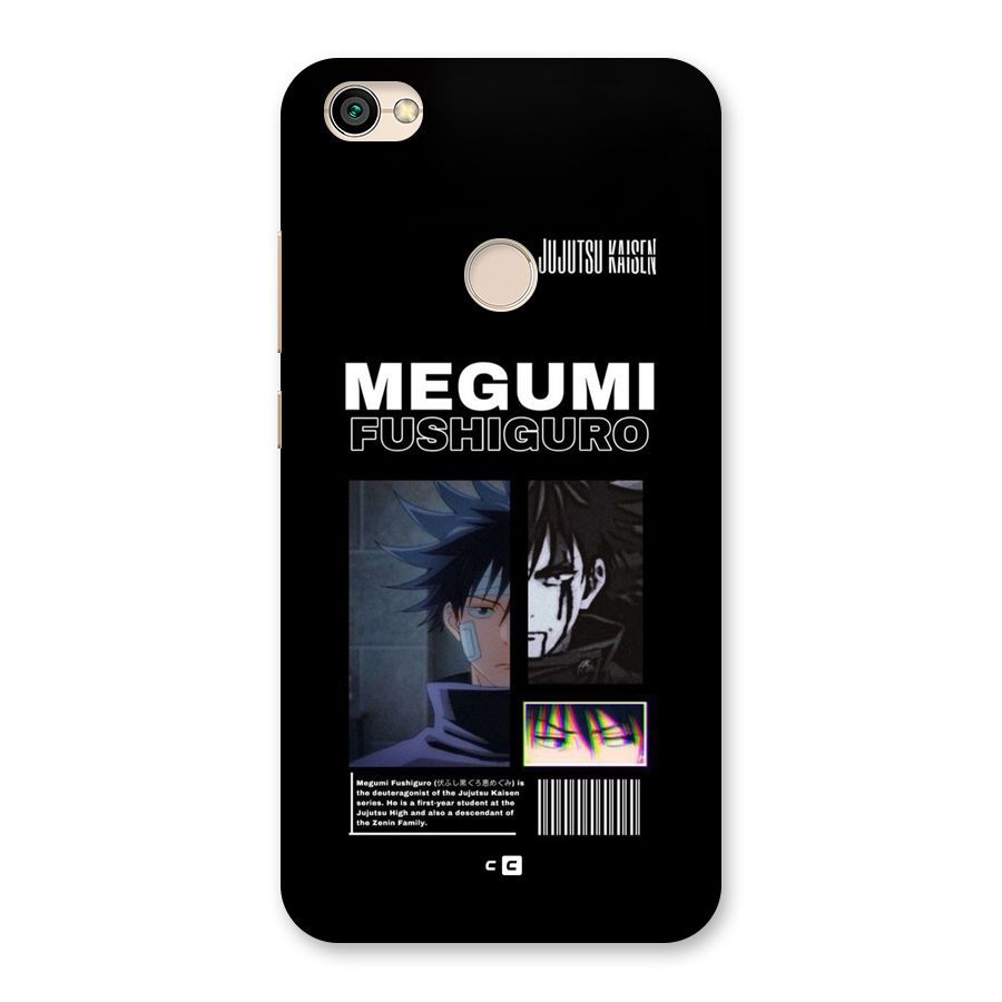 Megumi Fushiguro Back Case for Redmi Y1 2017