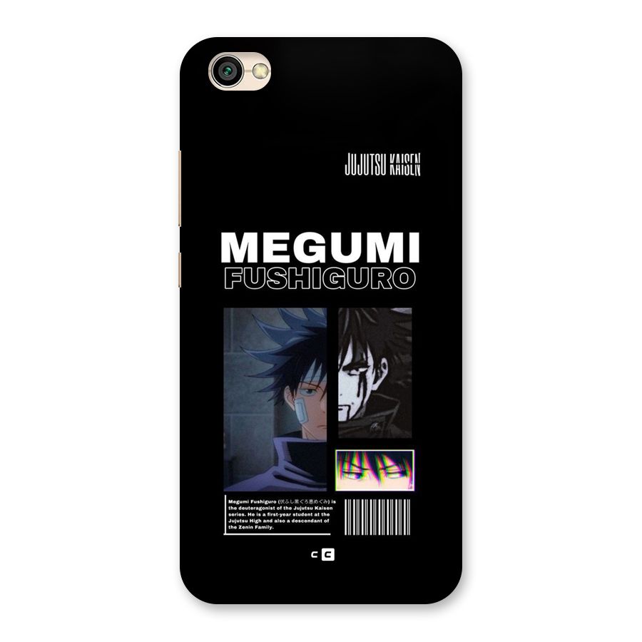 Megumi Fushiguro Back Case for Redmi Y1 Lite