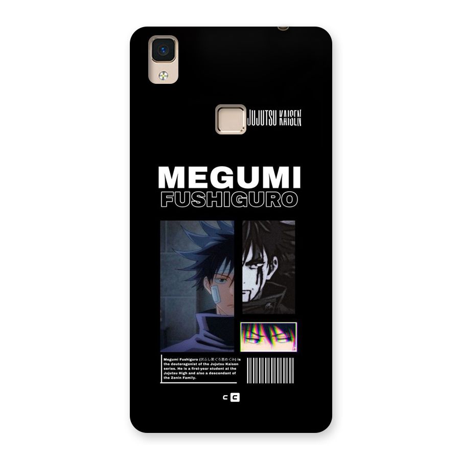 Megumi Fushiguro Back Case for V3 Max