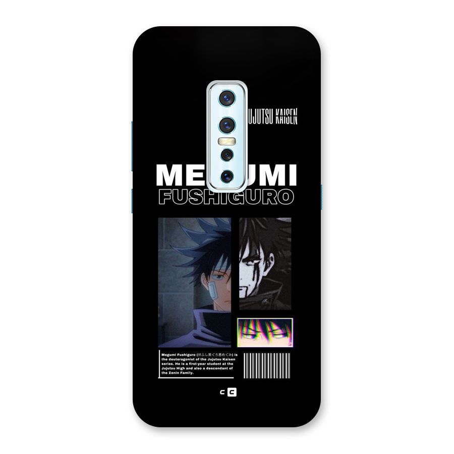 Megumi Fushiguro Back Case for Vivo V17 Pro