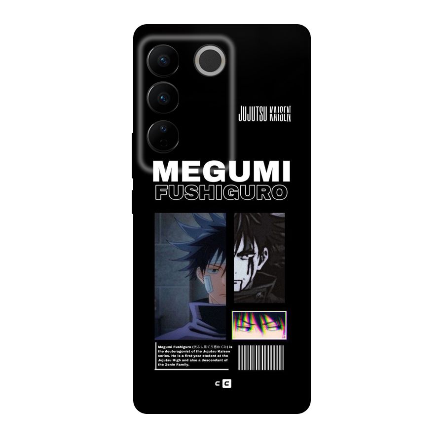 Megumi Fushiguro Back Case for Vivo V27