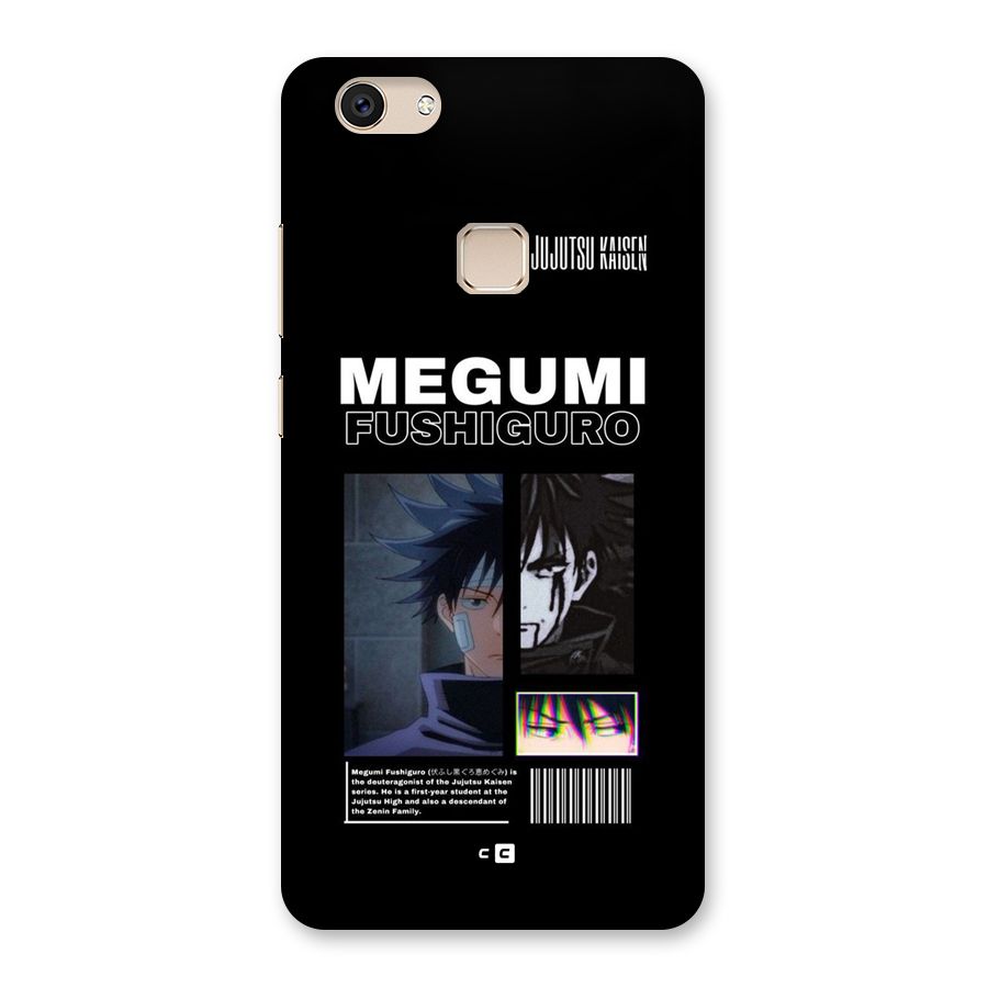 Megumi Fushiguro Back Case for Vivo V7