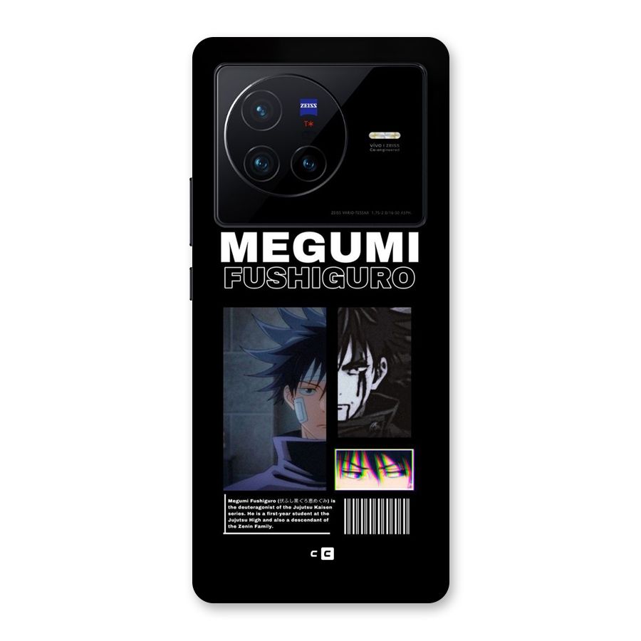 Megumi Fushiguro Back Case for Vivo X80