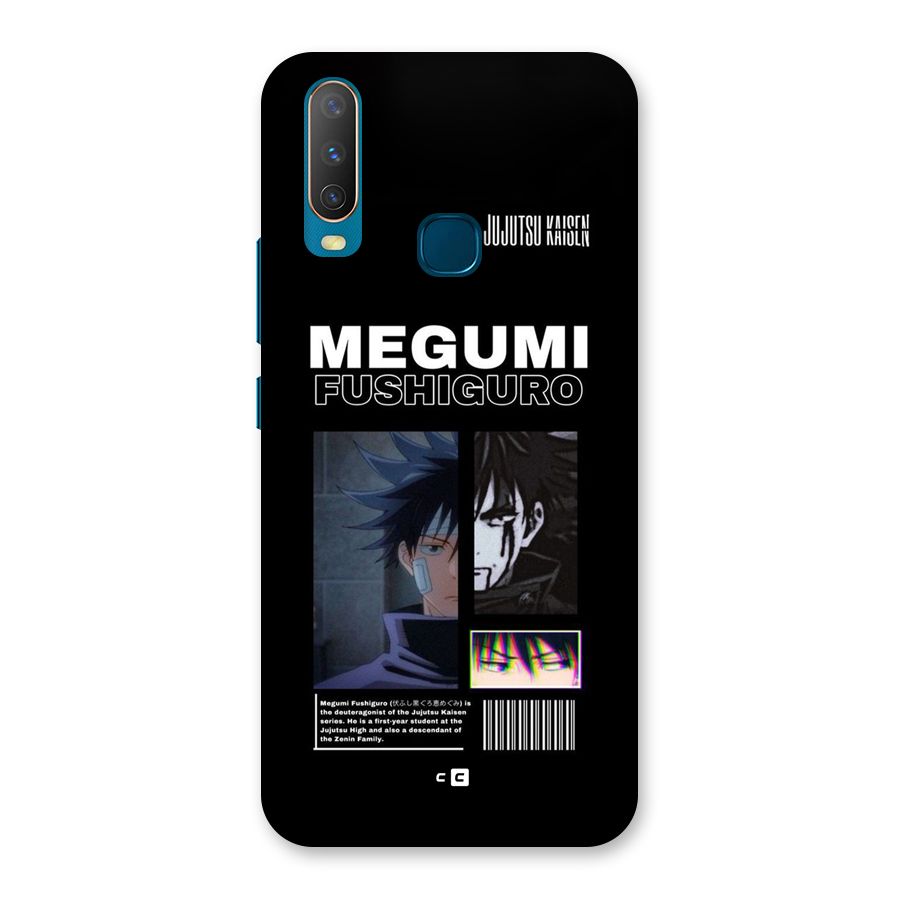 Megumi Fushiguro Back Case for Vivo Y11