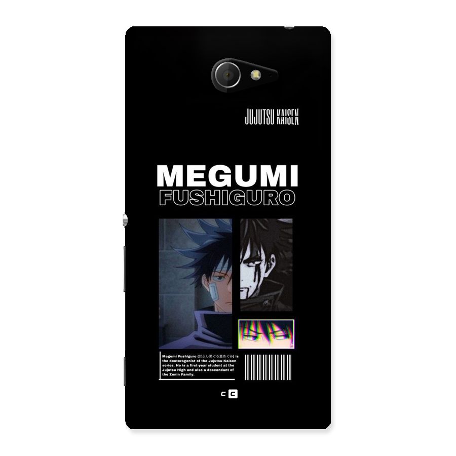 Megumi Fushiguro Back Case for Xperia M2