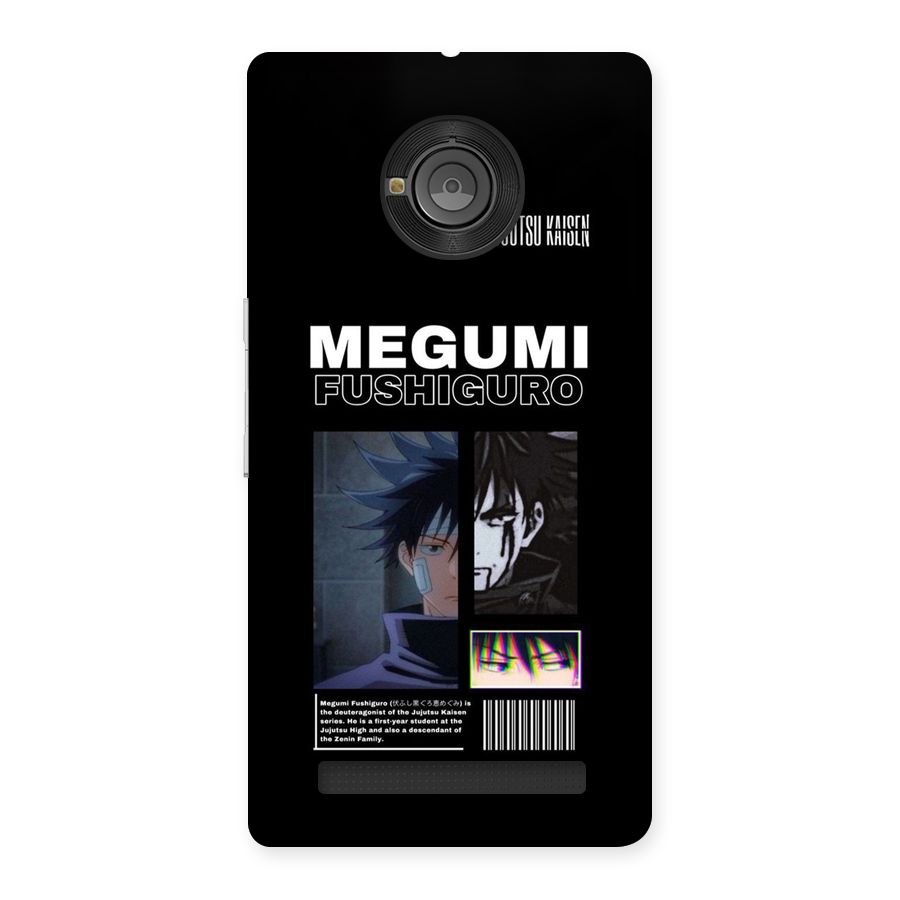 Megumi Fushiguro Back Case for Yunique
