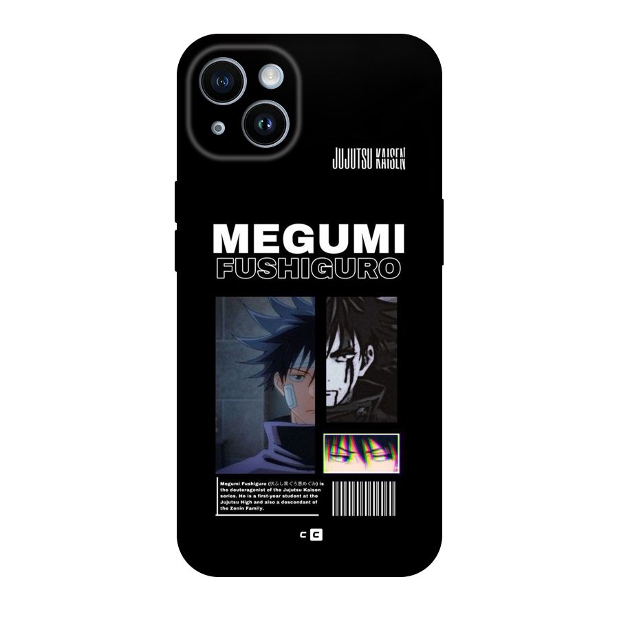 Megumi Fushiguro Back Case for iPhone 14