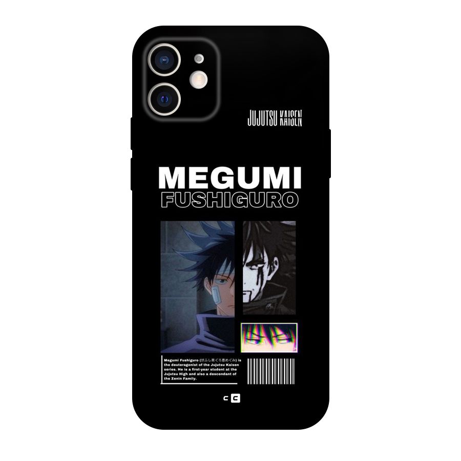 Megumi Fushiguro Back Case for iPhone 12