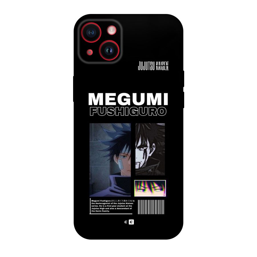 Megumi Fushiguro Back Case for iPhone 14 Plus