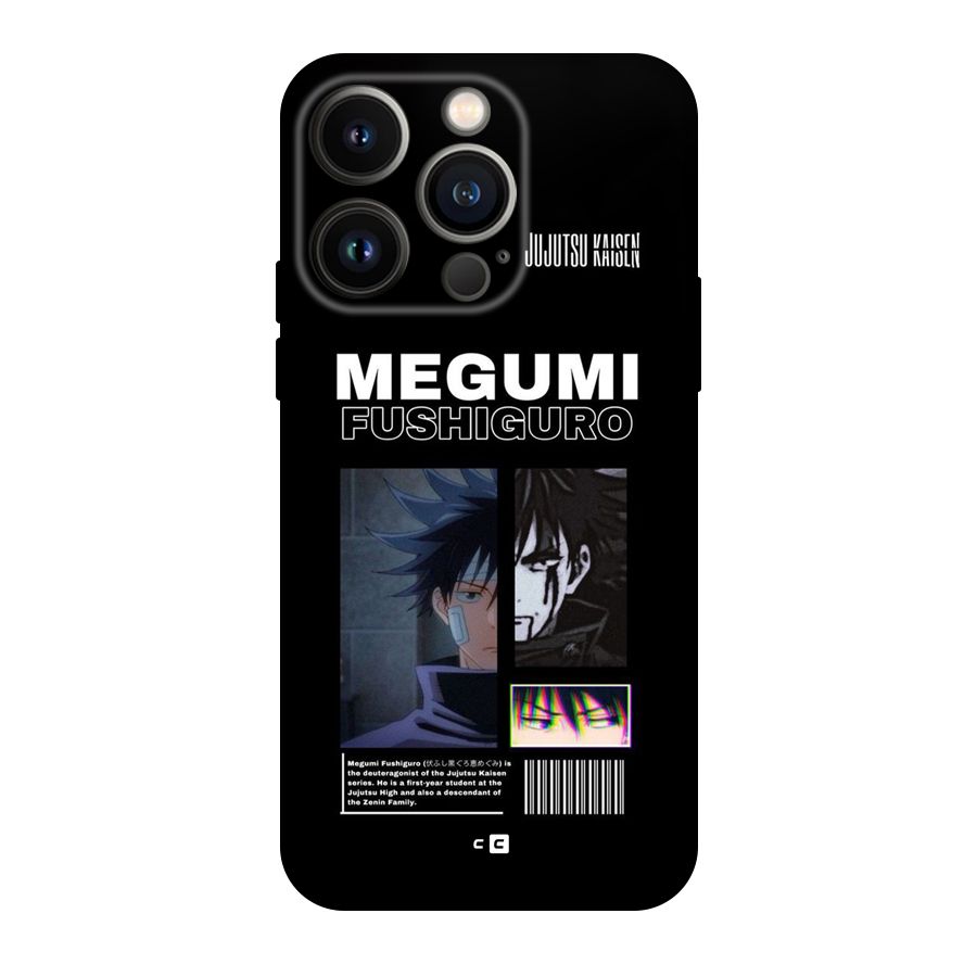 Megumi Fushiguro Back Case for iPhone 14 Pro