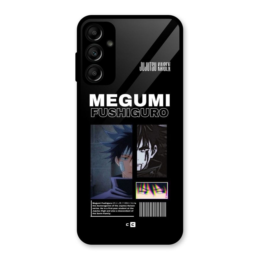 Megumi Fushiguro Glass Back Case for Galaxy A14 5G