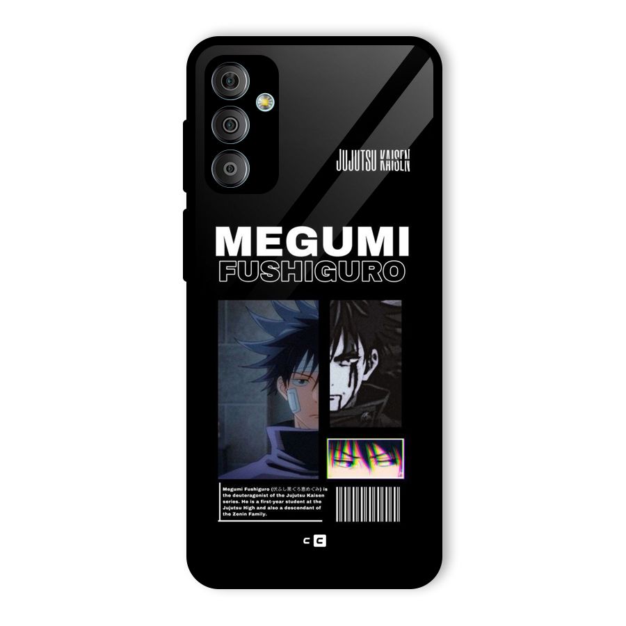 Megumi Fushiguro Glass Back Case for Galaxy F23
