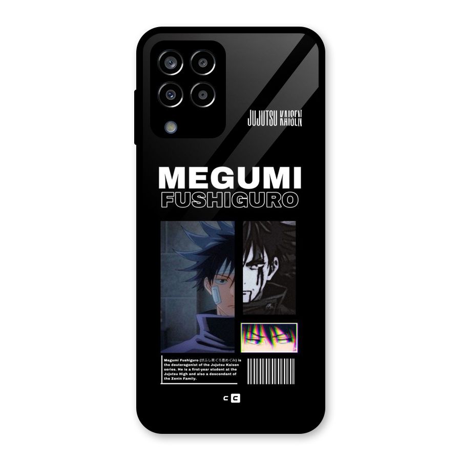 Megumi Fushiguro Glass Back Case for Galaxy M33