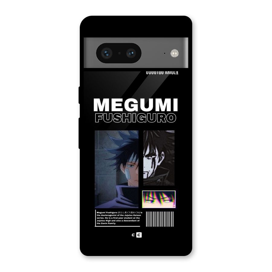Megumi Fushiguro Glass Back Case for Google Pixel 7
