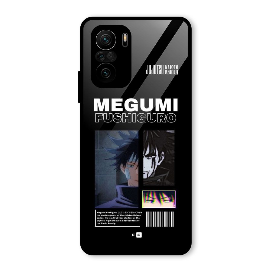 Megumi Fushiguro Glass Back Case for Mi 11X Pro
