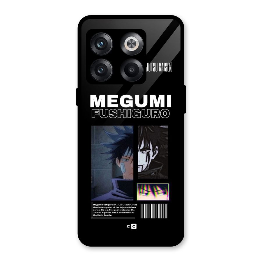 Megumi Fushiguro Glass Back Case for OnePlus 10T