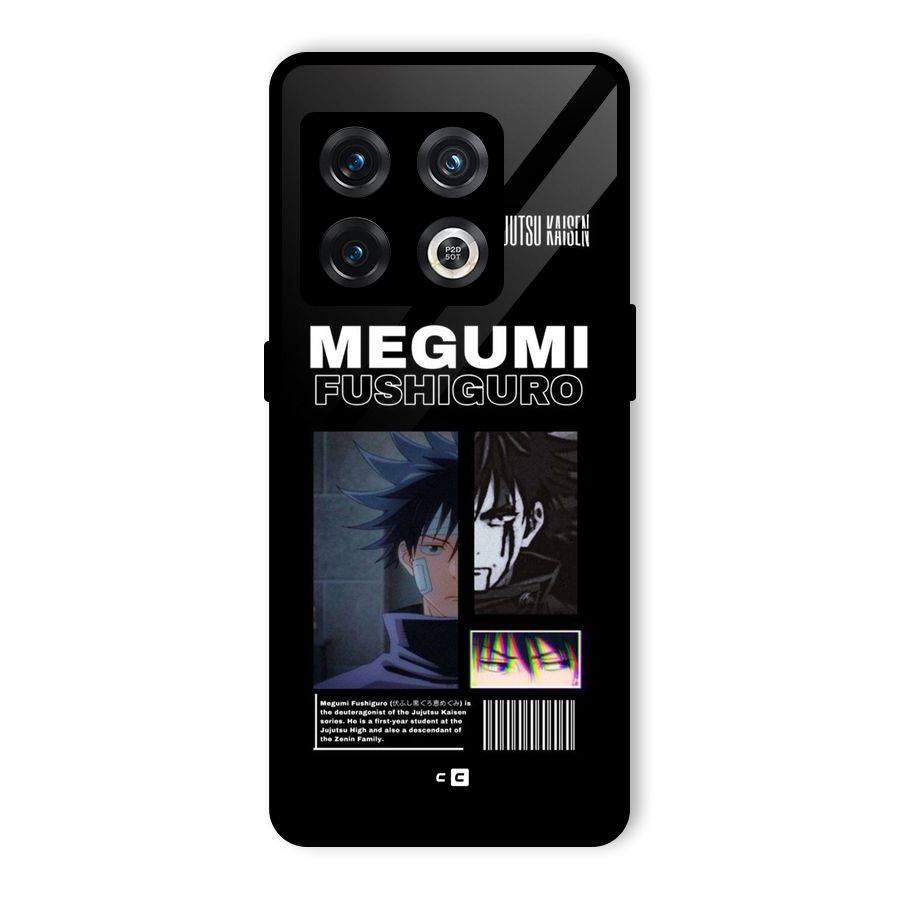 Megumi Fushiguro Glass Back Case for OnePlus 10 Pro 5G