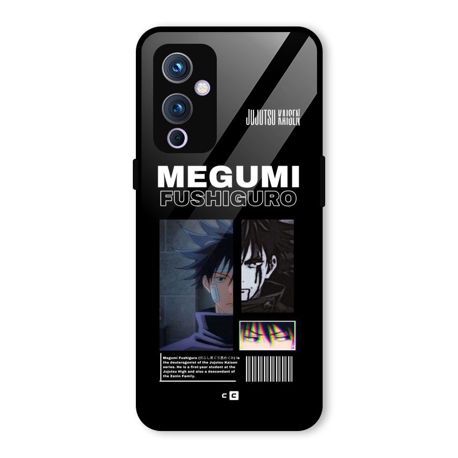 Megumi Fushiguro Glass Back Case for OnePlus 9