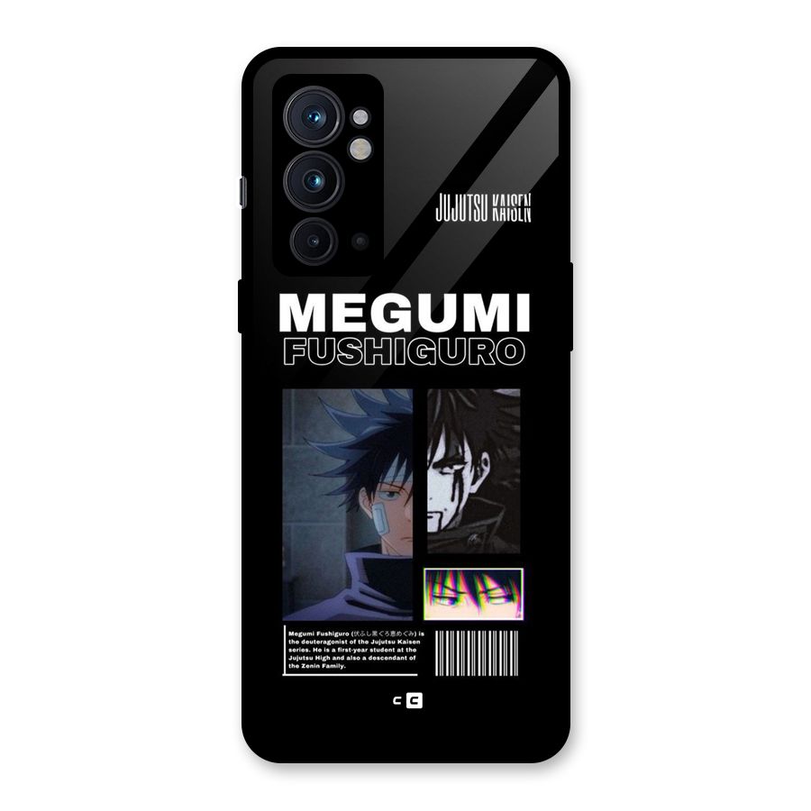 Megumi Fushiguro Glass Back Case for OnePlus 9RT 5G