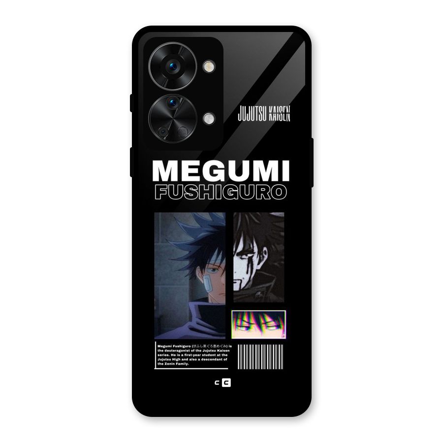Megumi Fushiguro Glass Back Case for OnePlus Nord 2T