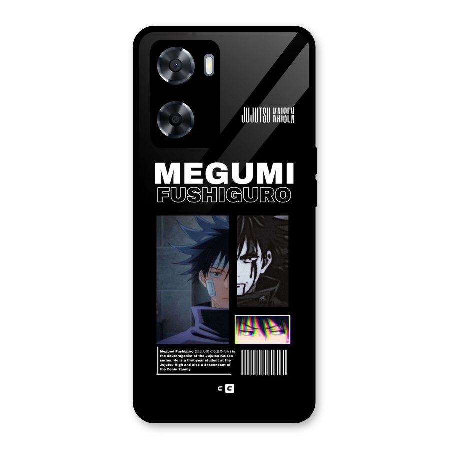 Megumi Fushiguro Glass Back Case for OnePlus Nord N20 SE
