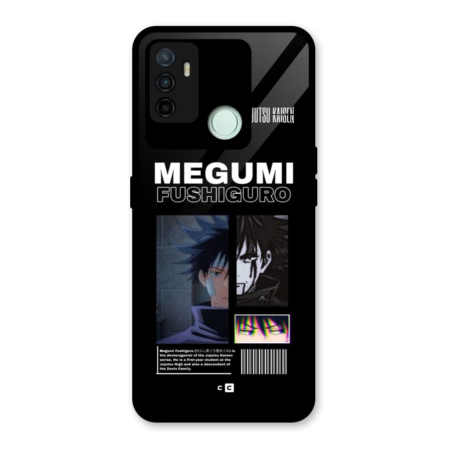 Megumi Fushiguro Glass Back Case for Oppo A53