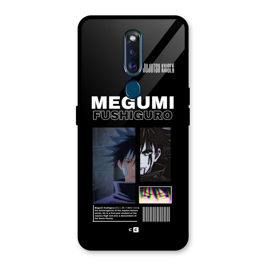 Megumi Fushiguro Glass Back Case for Oppo F11 Pro